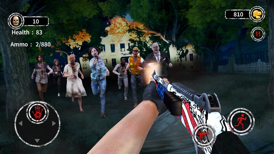 Dark City Zombie Shooting 3D - 1.2 - (iOS)