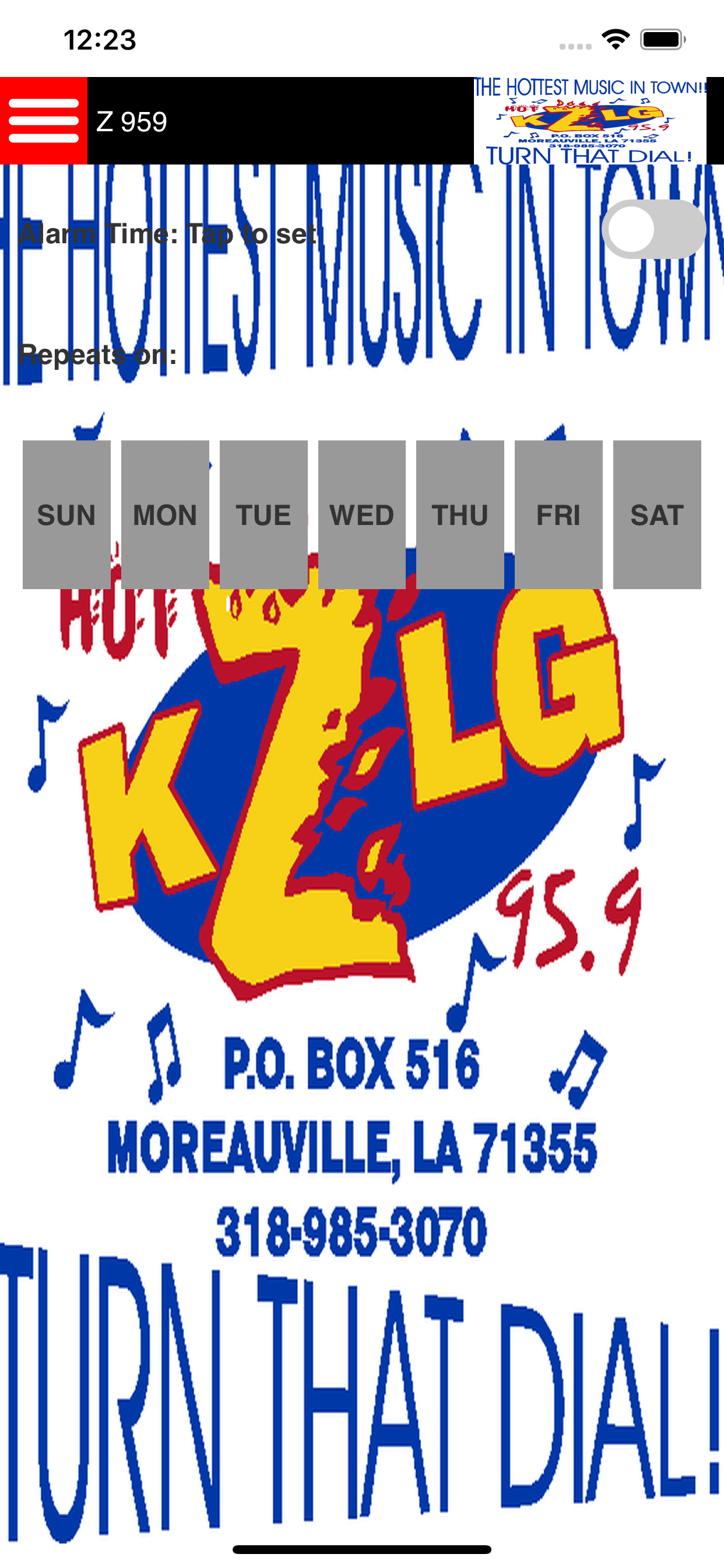 KZLG RADIO COM screenshot 3