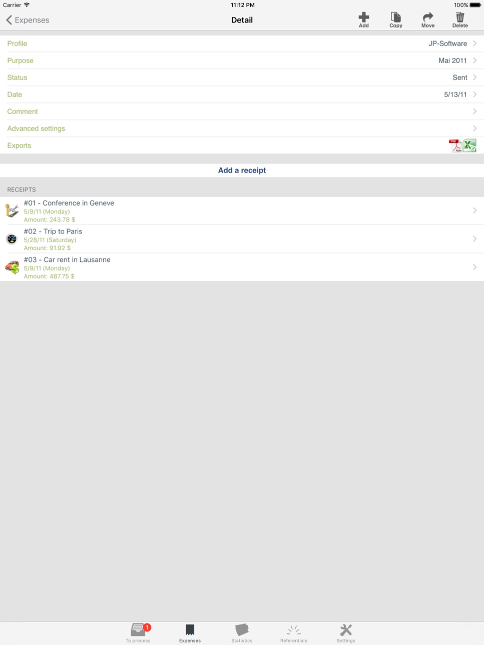 iPad screenshot