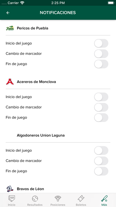 Pericos de Puebla Oficial Screenshot