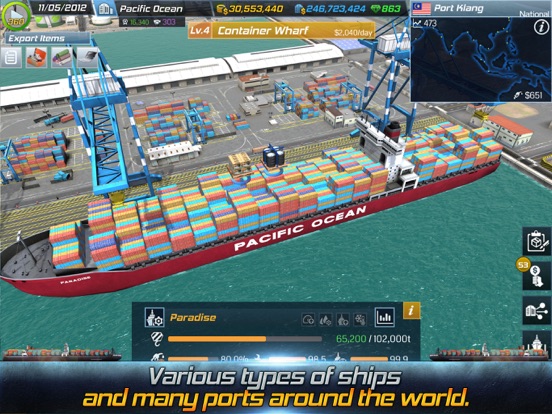 Ship Tycoon iPad app afbeelding 3