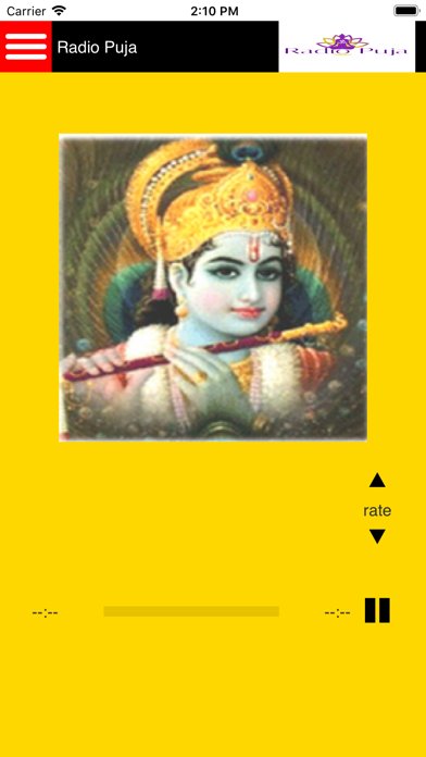 Radio Puja app screenshot
