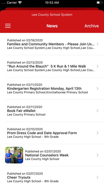 Lee County School System