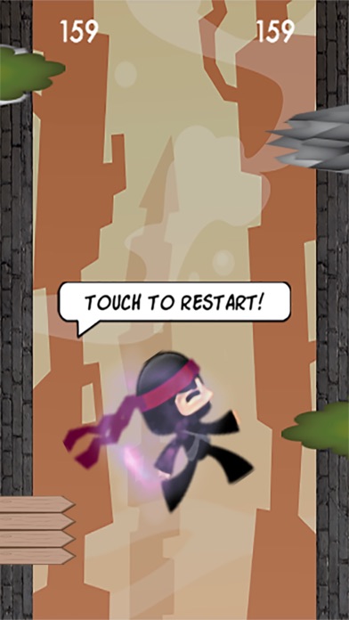 Vertical Ninja Jump LT Screenshot