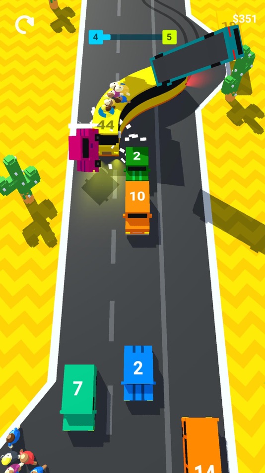 #1. Snake Bus (iOS) 由: Tummy Games