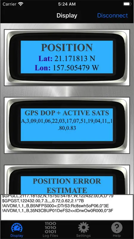 NMEA Monitor screenshot 1 of 6