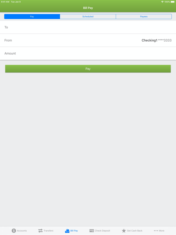 WESTconsin Credit Union iPad screenshot 5 - Finance app