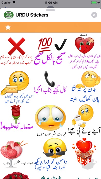 Screenshot #2 pour URDU Stickers