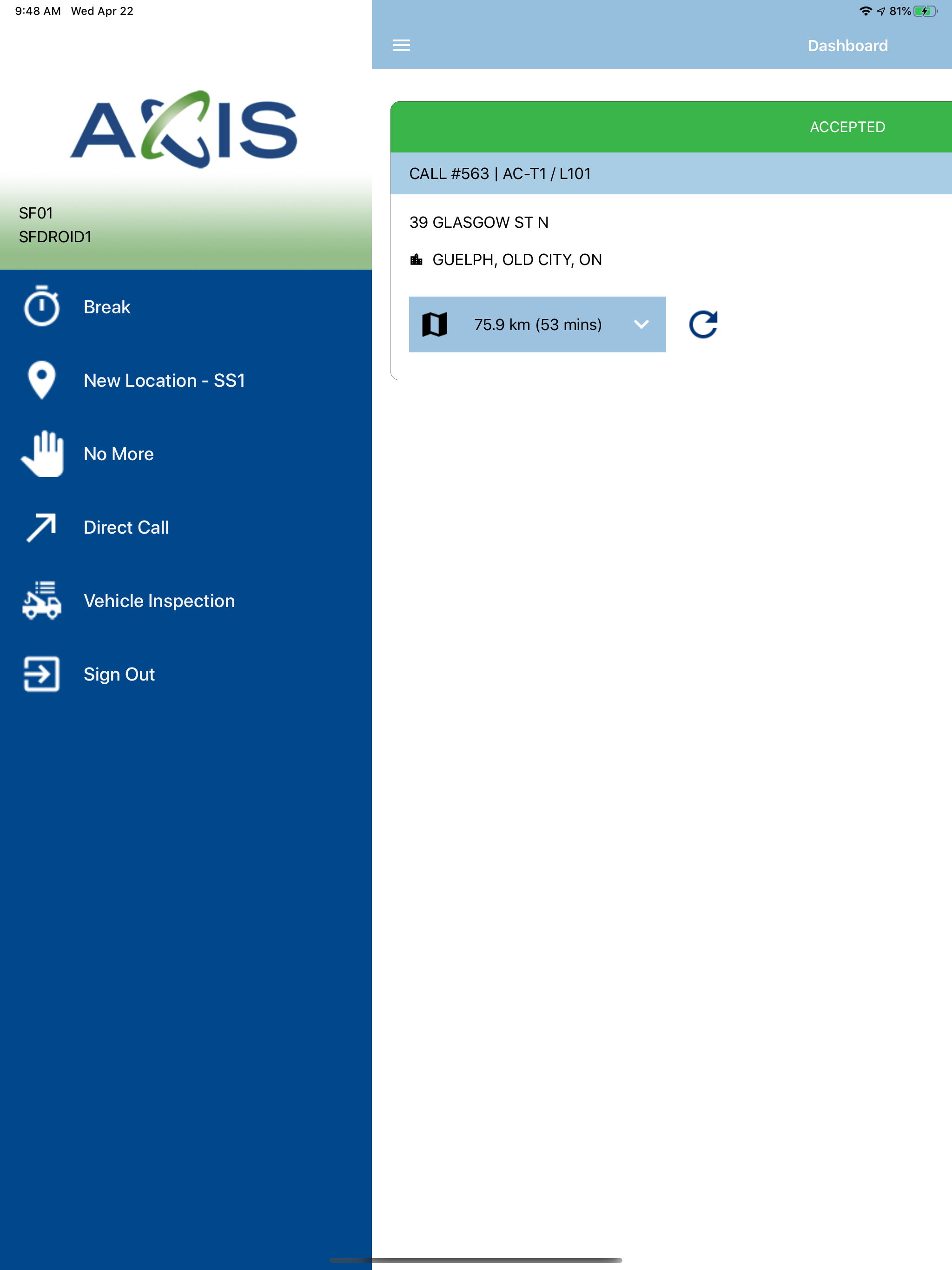 AXIS ERS MobilePlus screenshot 8