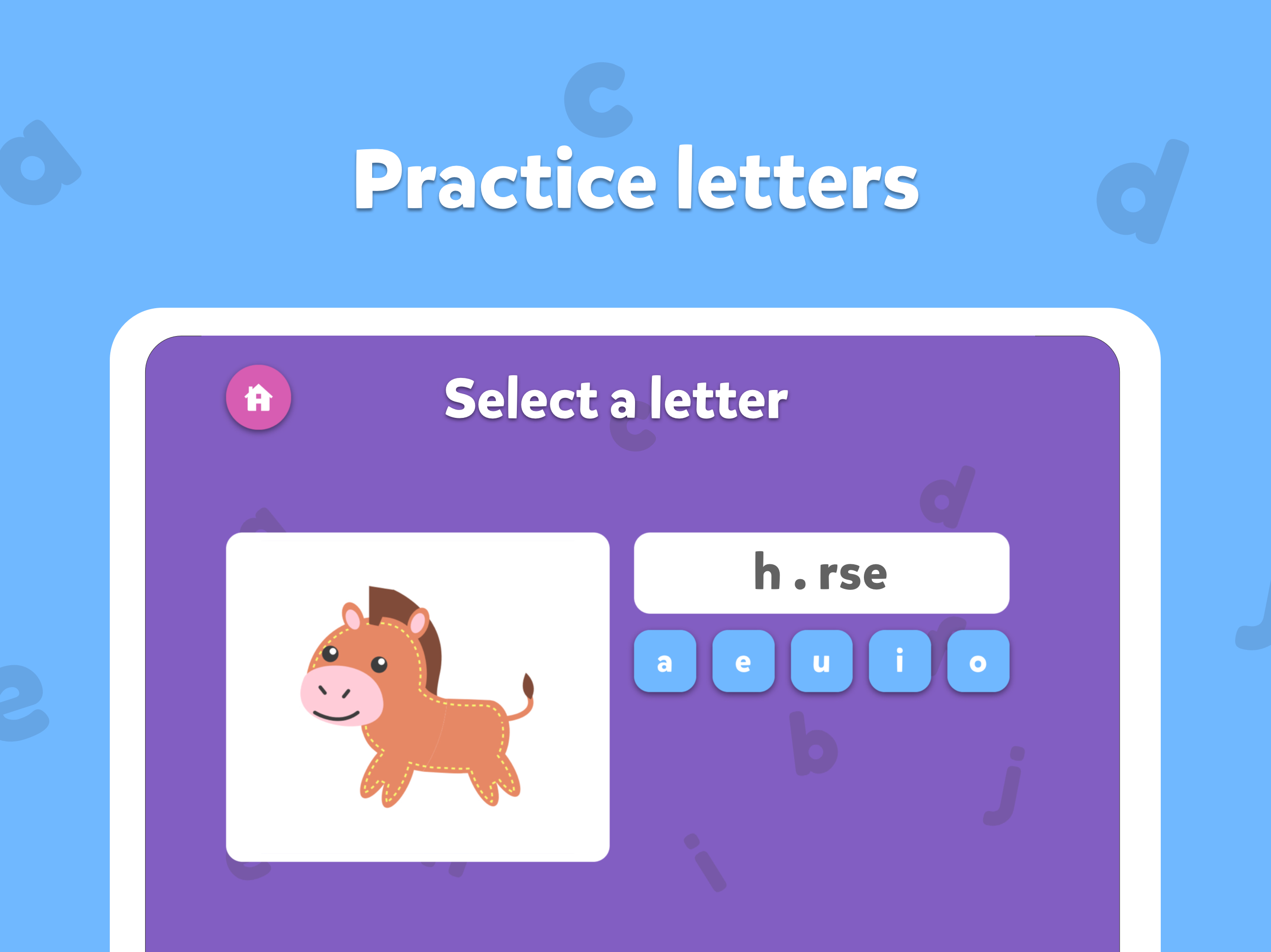I learn to read