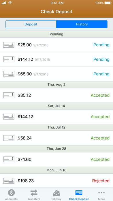 First Exchange Bank Screenshot