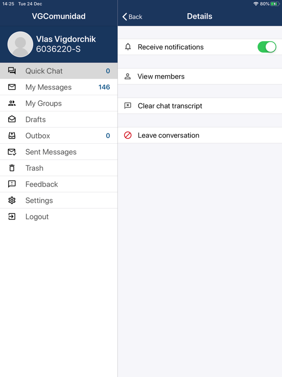 VGCommunity iPad screenshot 4 - Business app