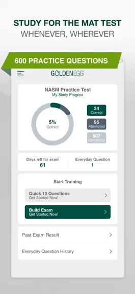 Game screenshot NASM CPT Practice Test Prep mod apk