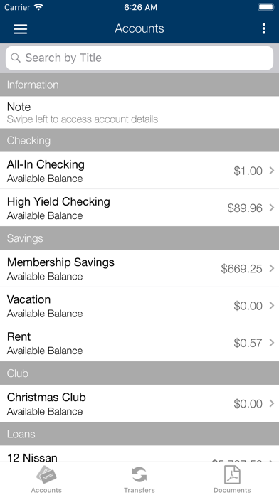 Linn Area CU Mobile Banking screenshot 3