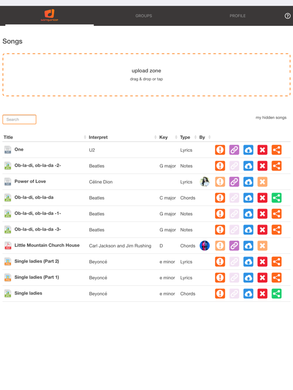 Screenshot #5 pour Songanize