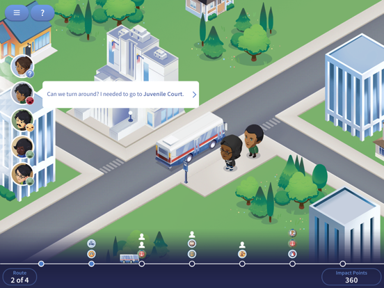 Court Quest iPad screenshot 4 - Education app