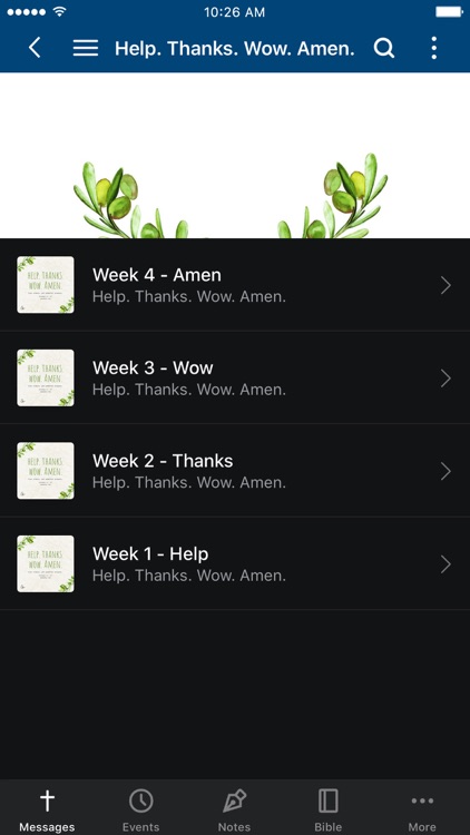 The Water's Edge Church App