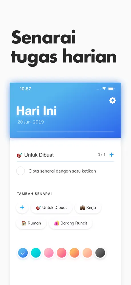 Daylist - Untuk dibuat harian