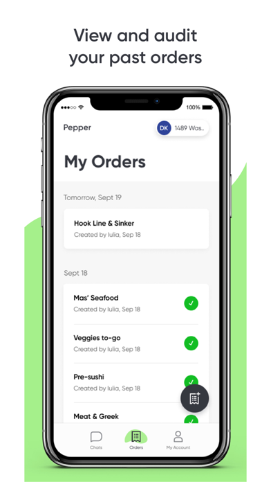 Pepper for Restaurants Screenshot