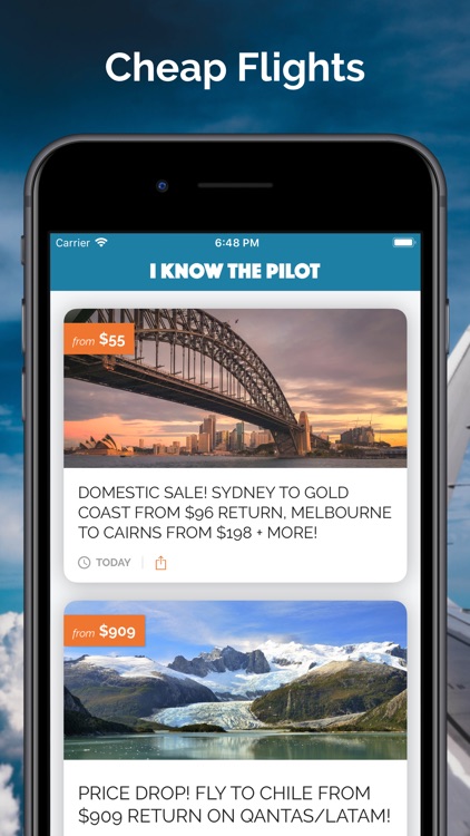 I Know the Pilot: Flight Deals