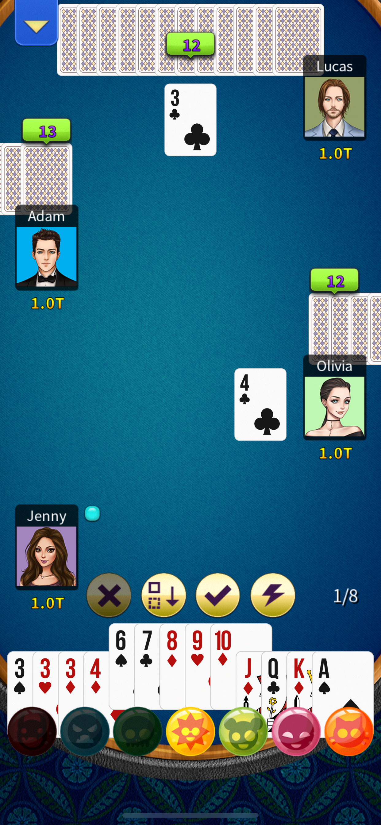 Big 2 - Pusoy Dos (Deluxe) screenshot 7