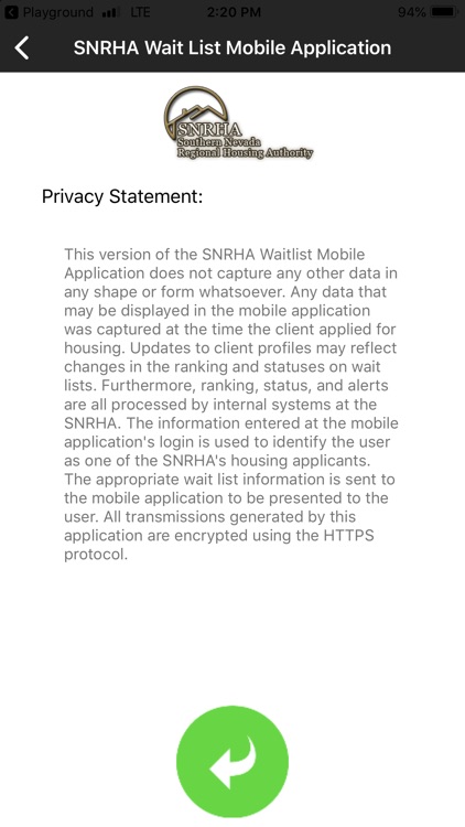 SNRHA Wait List screenshot-4