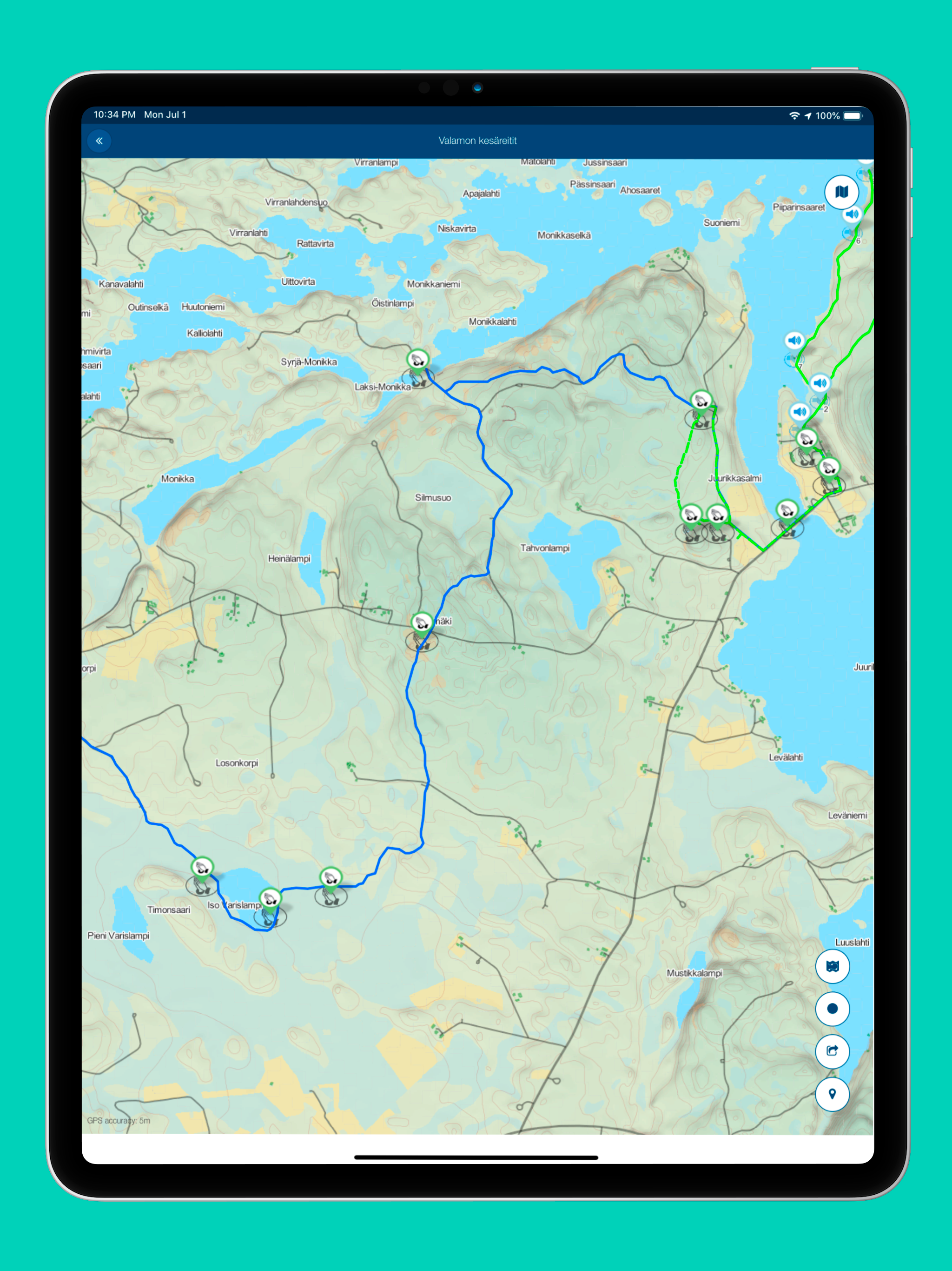 Vaeltajakartta