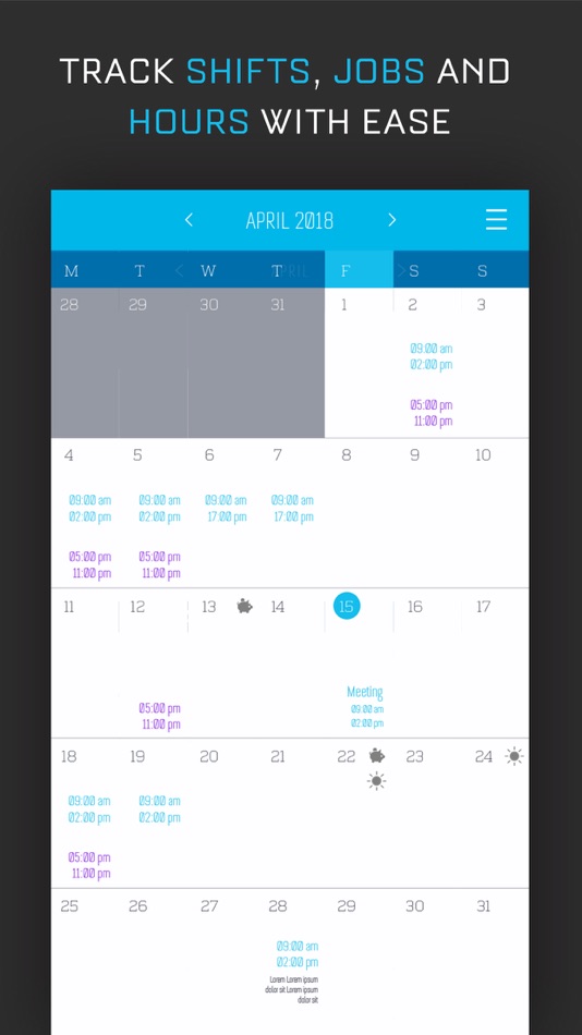 #2. Hours Tracker: Work Scheduling (iOS) 由: Toto Ventures Inc.