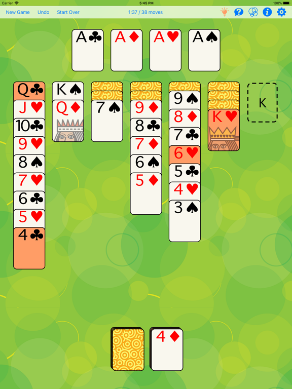 Screenshot #4 pour Klondike