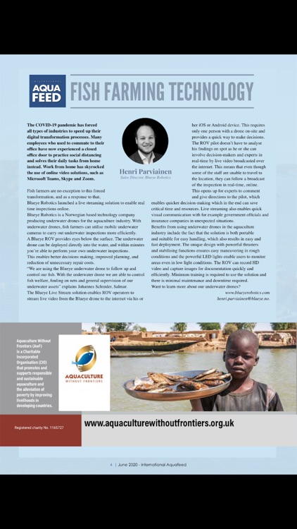 International Aquafeed