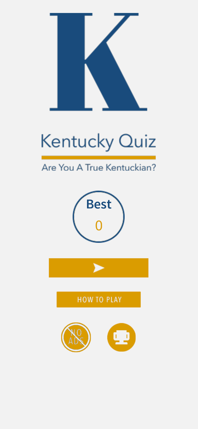 Kentucky Trivia Quiz App