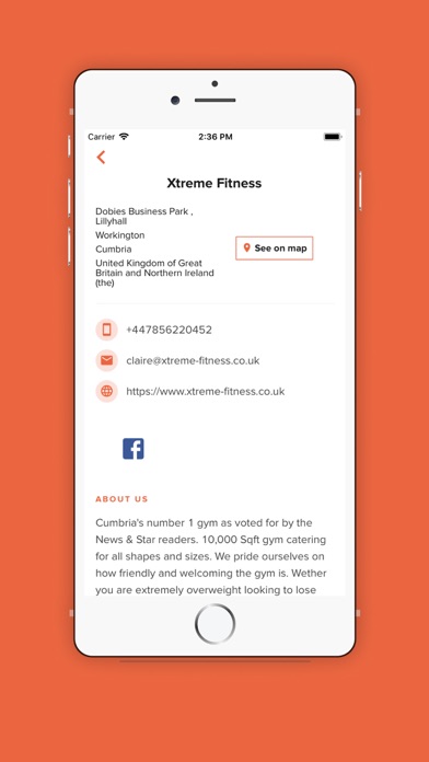 Xtreme Fitness App screenshot 2