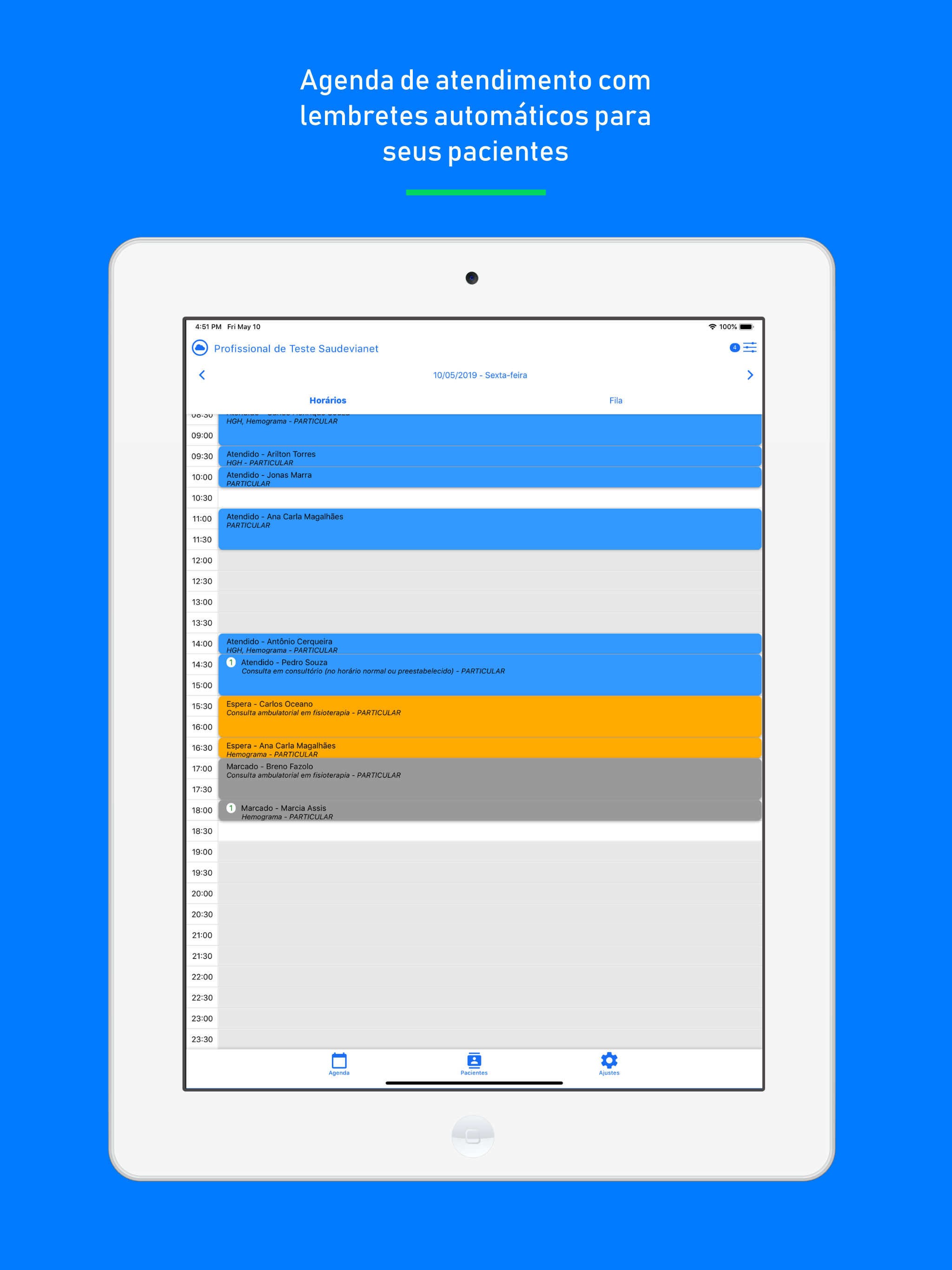Svianet: prontuário e agenda screenshot 8