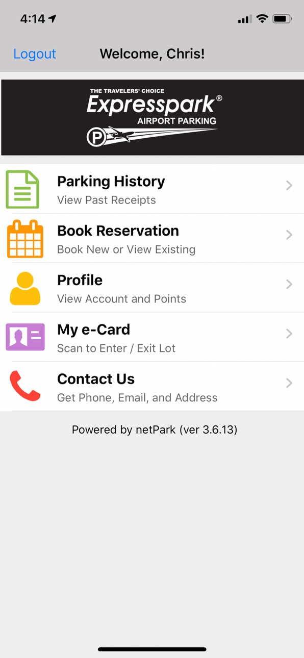 iPhone screenshot