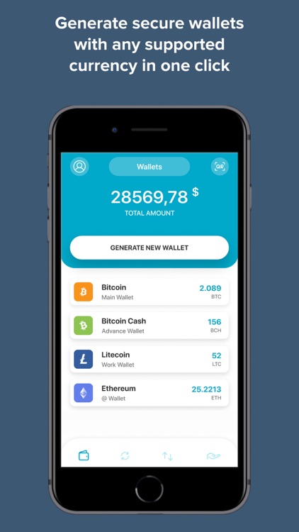 Elegro Wallet: BTC, USDT, ETH
