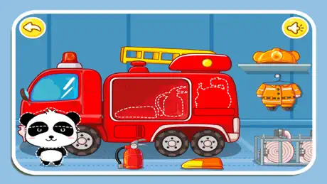 Little Panda Fireman