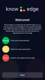 knowledge - learn through quiz iphone screenshot 1