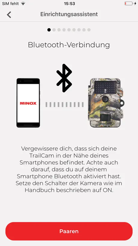 MINOX DTC WiFi Wildkamera App