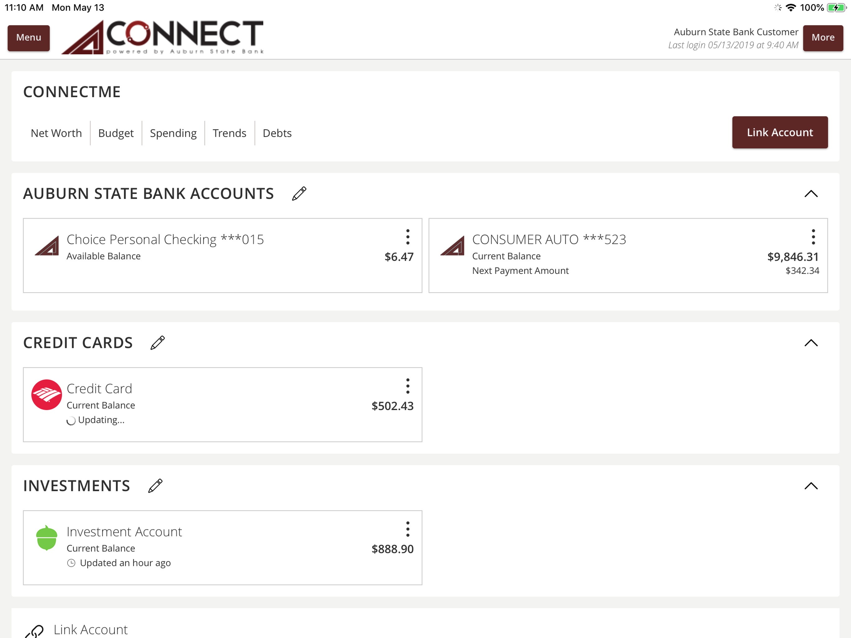CONNECT, by Auburn State Bank