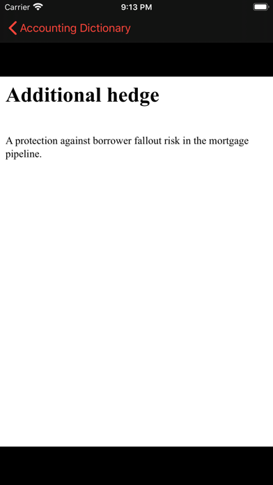 Accounting Dictionary-Offline Screenshot