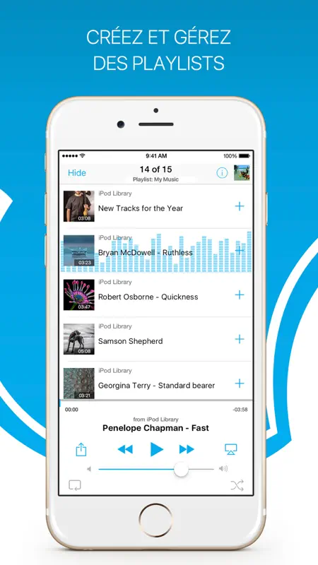 Musique Manager screenshot 3 of 5