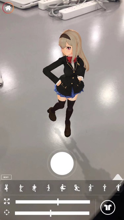 Dance show - Augmented reality