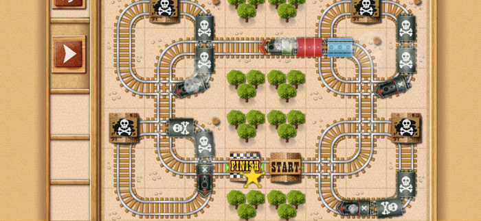 Rail Maze  Train Puzzler