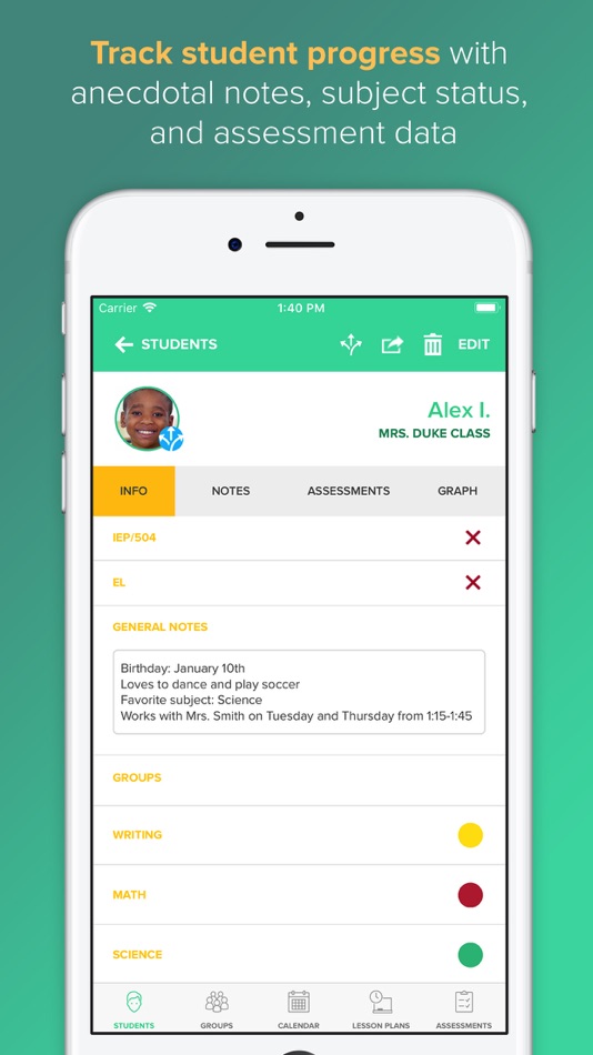 #1. GRō - Guided Reading Organizer (iOS) 由: Chiemeziem Nwoke