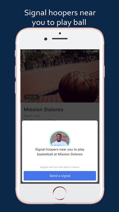 Hoopmaps: Pickup Basketballのおすすめ画像1