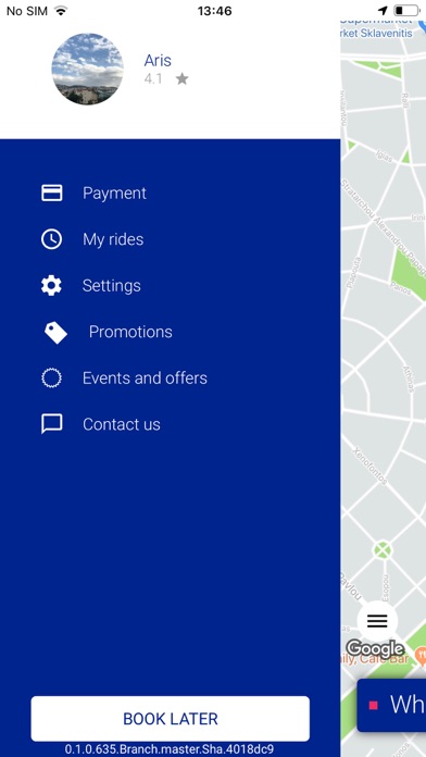 Screenshot #3 pour TropeZapp Taxi Passenger