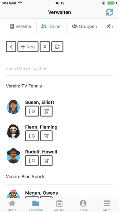 LAPS - Sportgruppenverwaltung screenshot 3