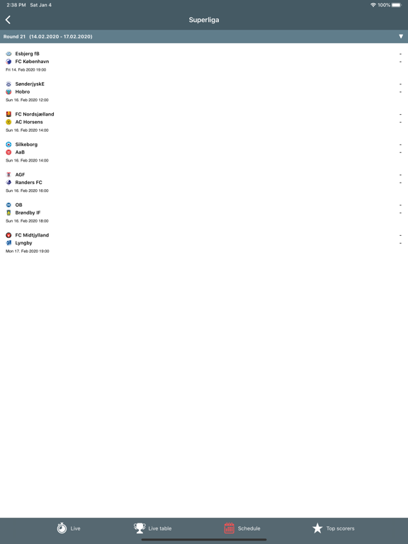 App screenshot