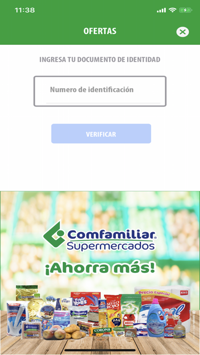 Comfamiliar Screenshot