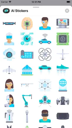 AI Stickers for iMessage iPhone image 1